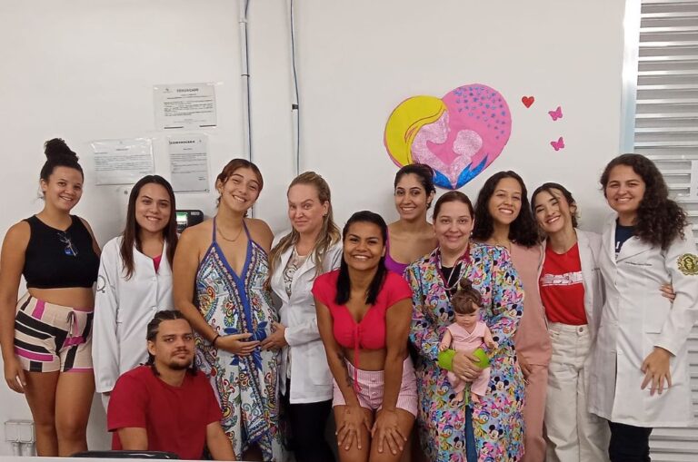 cuidados-pre-parto:-ubs-da-ilha-caraguata-promove-reuniao-com-gestantes-do-bairro