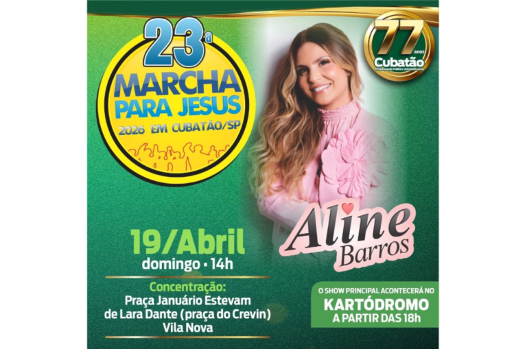 Marcha para Jesus é domingo agora (19), com apresentação de Aline Barros marcha-para-jesus-e-neste-domingo-(19),-com-show-de-aline-barros