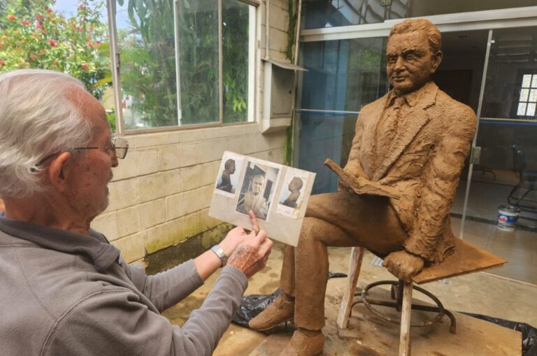 cubatao-se-despede-do-escultor-luis-garcia-jorge,-autor-de-obras-que-contam-a-historia-da-cidade
